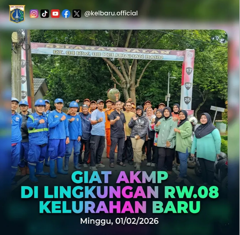 Kegiatan Aksi Kebersihan Minggu Pagi (AKMP) 