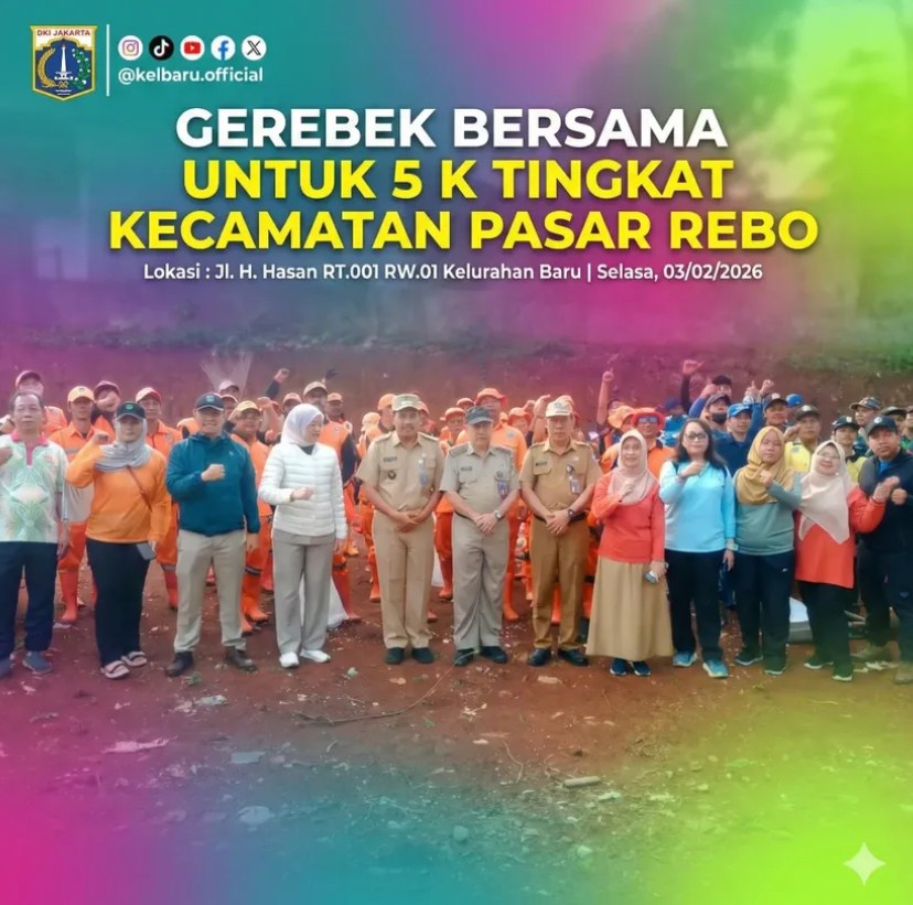 Gerebek Bersama untuk 5 K tingkat Kecamatan